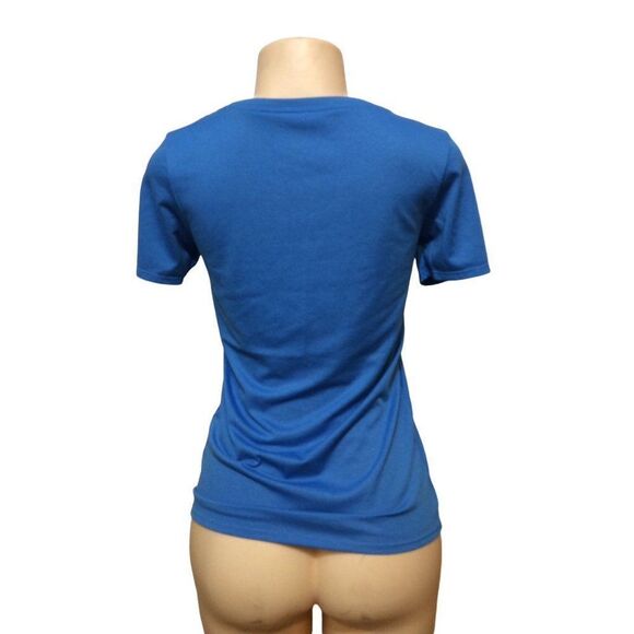 Nike Dri-Fit Blue Tee Small - Picture 3 of 5